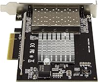 Vista 3 de StarTech.com Tarjeta de red Quad Port 10G SFP+ - Adaptador convergente Intel XL710 Open SFP+ - NIC PCIe 10 Gigabit Ethernet Server - Tarjeta LAN