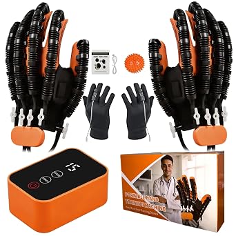 Left+RightRehabilitation Robot Gloves,Hand Therapy Equipment,Robot Hand Glove,Robotic Gloves For Stroke Rehab For Both Hand,Robotic Hand Glove For Stroke Rehab,Stroke Hand Therapy Equipment.