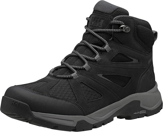 Helly-Hansen Męskie buty trekkingowe Switchback Trail Ht, Black Ebony Charcoal - 44.5 eu