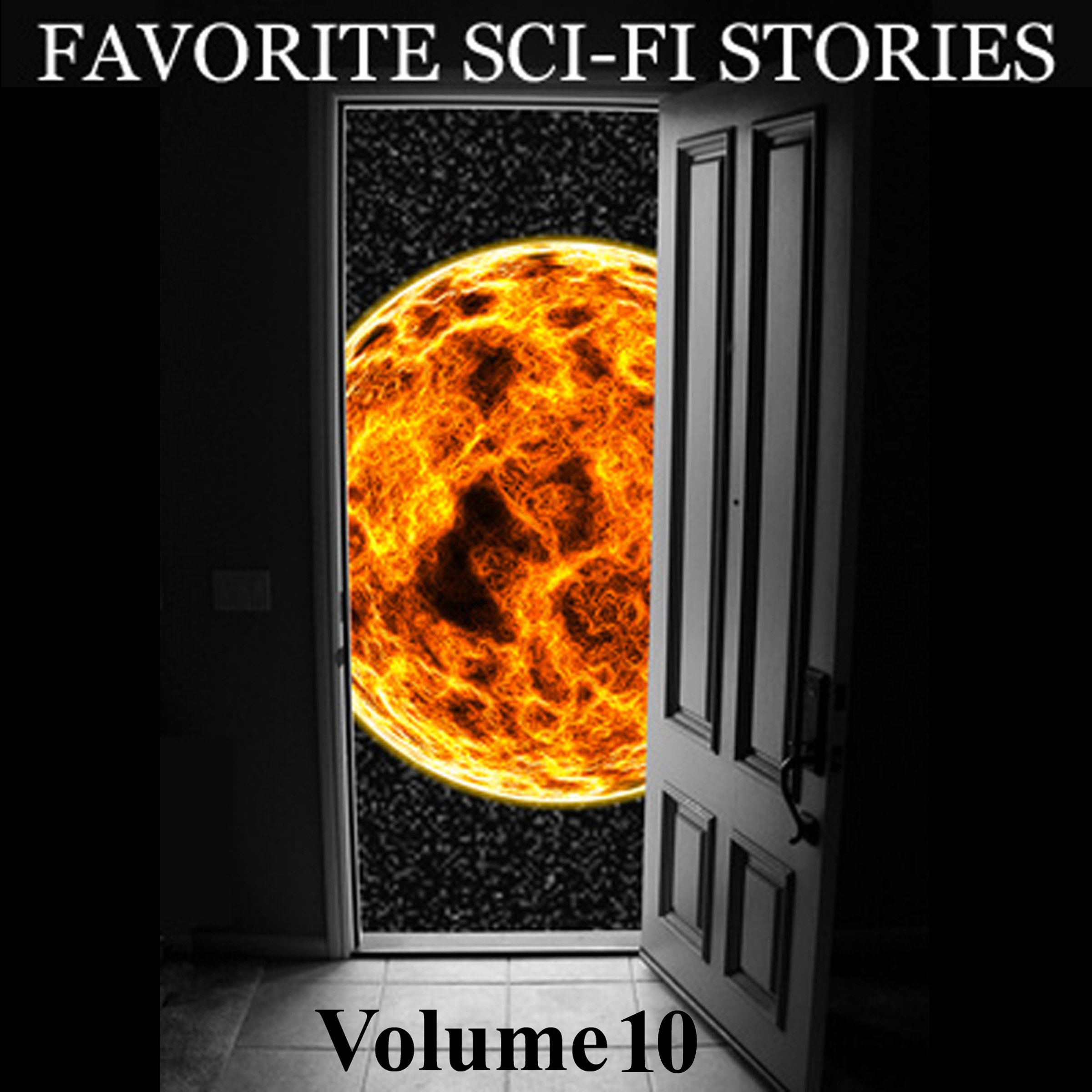 Cover art for Favorite Science Fiction Stories, Volume 10