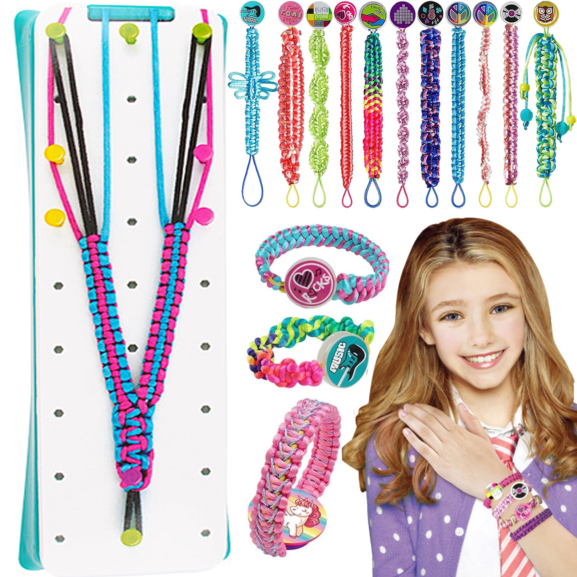 Lot De 6 Bracelets En Cuir Tressés Pour Hommes Et Femmes - Réglables - Style Punk - Style