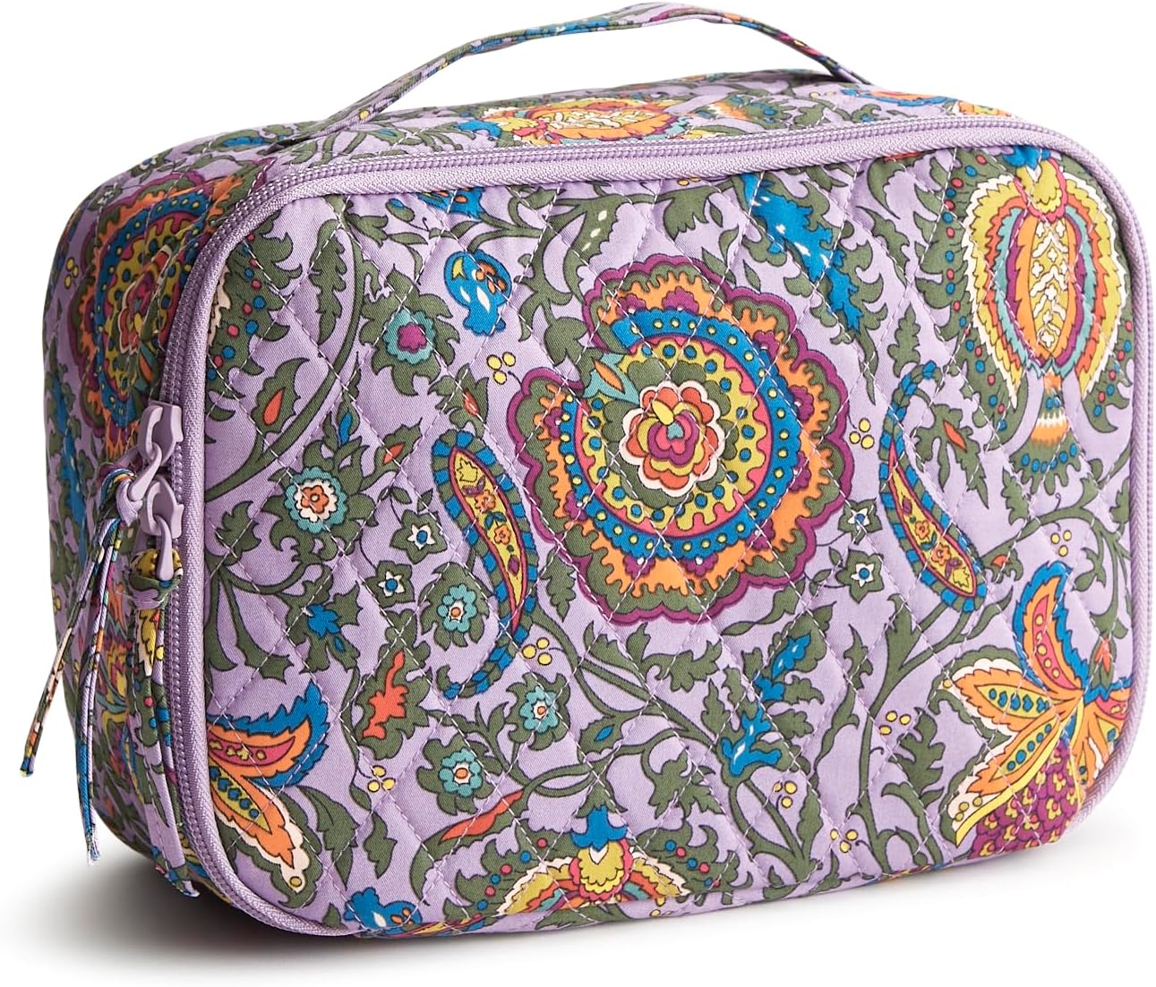 Vera Bradley Women's Premium Cotton Pack-flat Lunch Bag