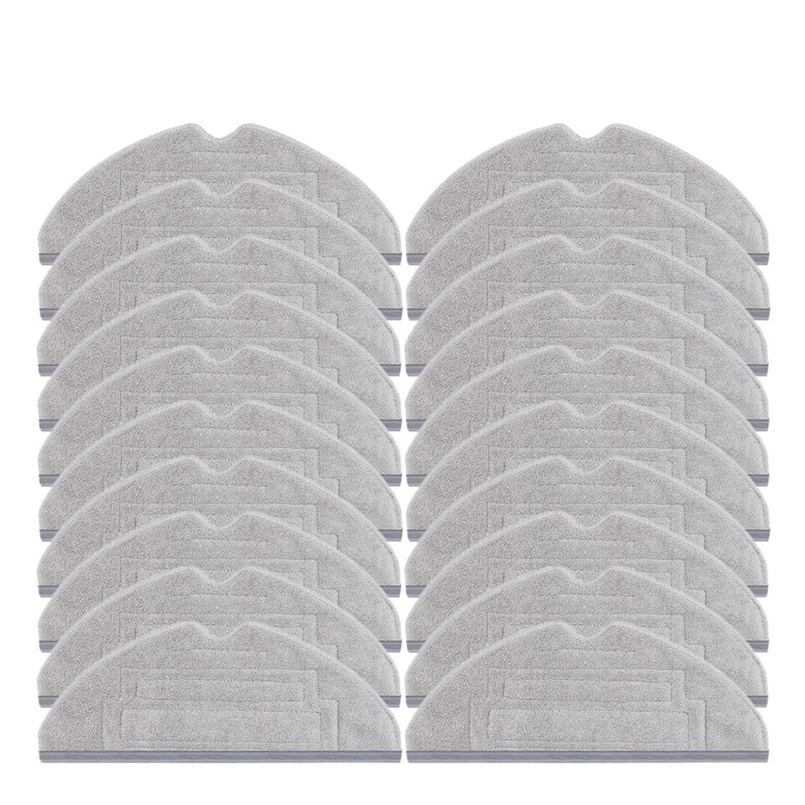 HIZON Double Vibration Mop Pad Vacuum Cleaner Robot Mop，Compatible For Roborock， S8 S8PLUS S8+ S8Pro Ultra G20(SET6)