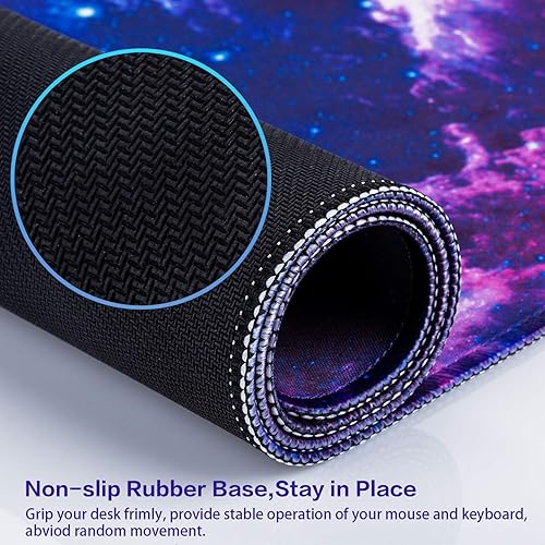 Miniatura 6 de Canjoy Gaming Mouse Pad, 31.5x15.7inch Large Extended Mousepad Big Computer Desk Mat for Keyboard and Mouse Full Desk Mouse Mat with Non-Slip &