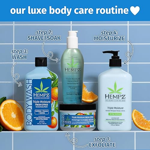 Miniatura 7 de Crema de hierbas Hempz para el cuerpo triple humectación Negro