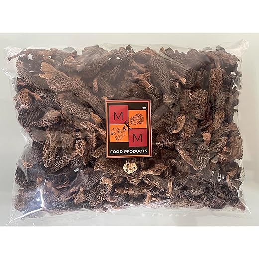 M&M Food Products Wild Dried Gucchi Mushrooms 100g Morel Mus