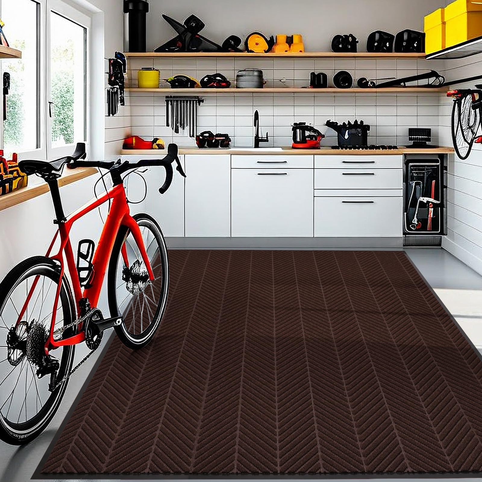 3′x5′ Heavy Duty Front Door Mat Indoor Outdoor Entrance, Non-Slip Entry Rug — Amazon image 12