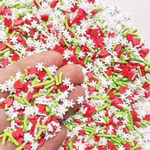 Miniatura 2 de EHOPE Gránulos de resina falsos de chispas de caramelo falso, chispas de arcilla, chispas de polímero, rebanadas de arcilla polimérica para arte de