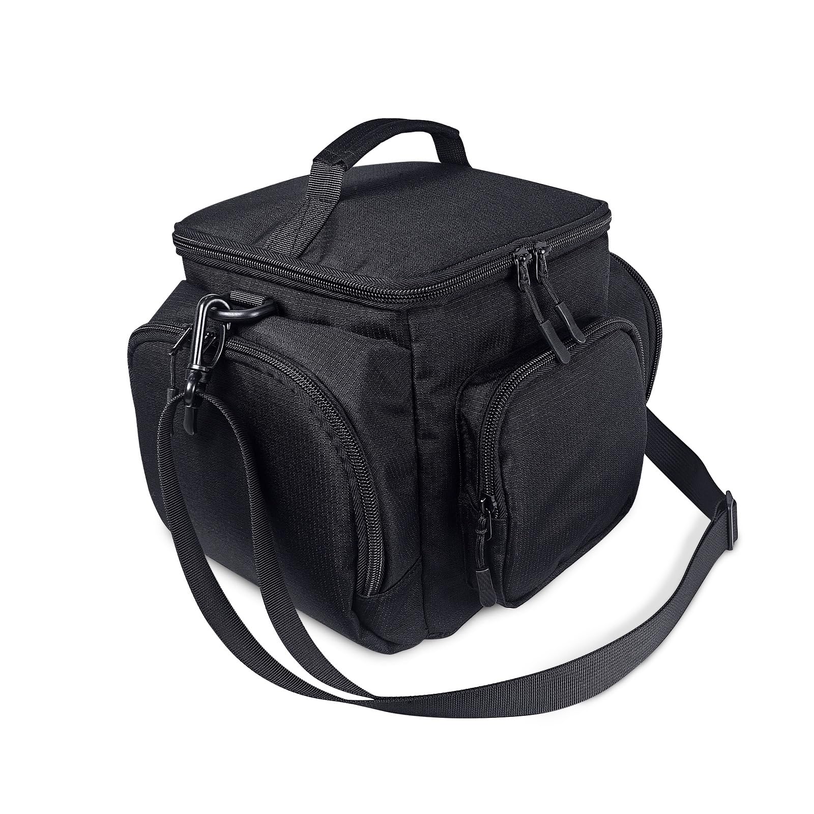 Elegante supporto compatto ergonomico per accessori da gioco, organizer per unità gioco e controller, borsa per dispositivi elettronici resistente graffi e facile da trasportare