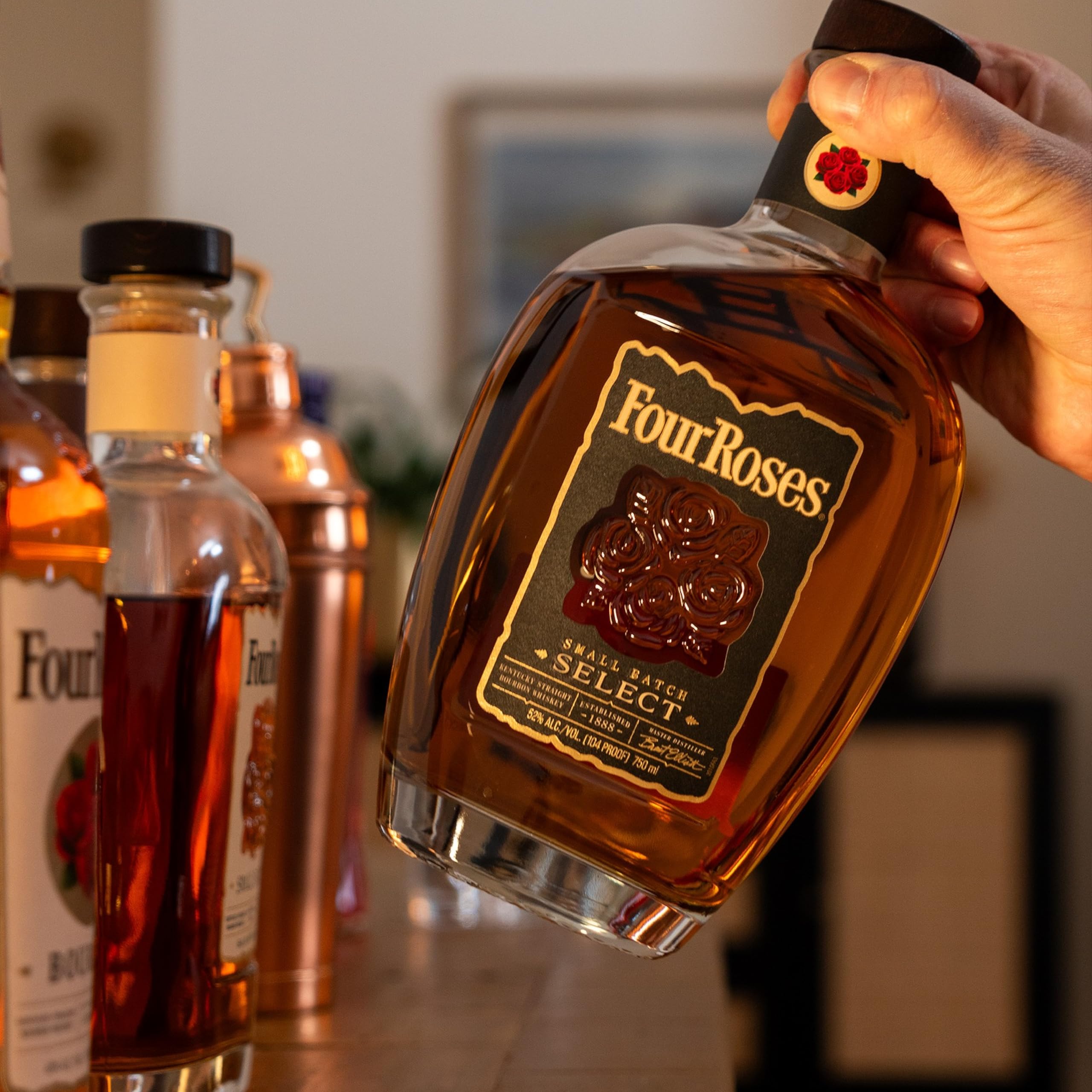 Four Roses Small Batch Select Bourbon 75cl 52 Abv Rich
