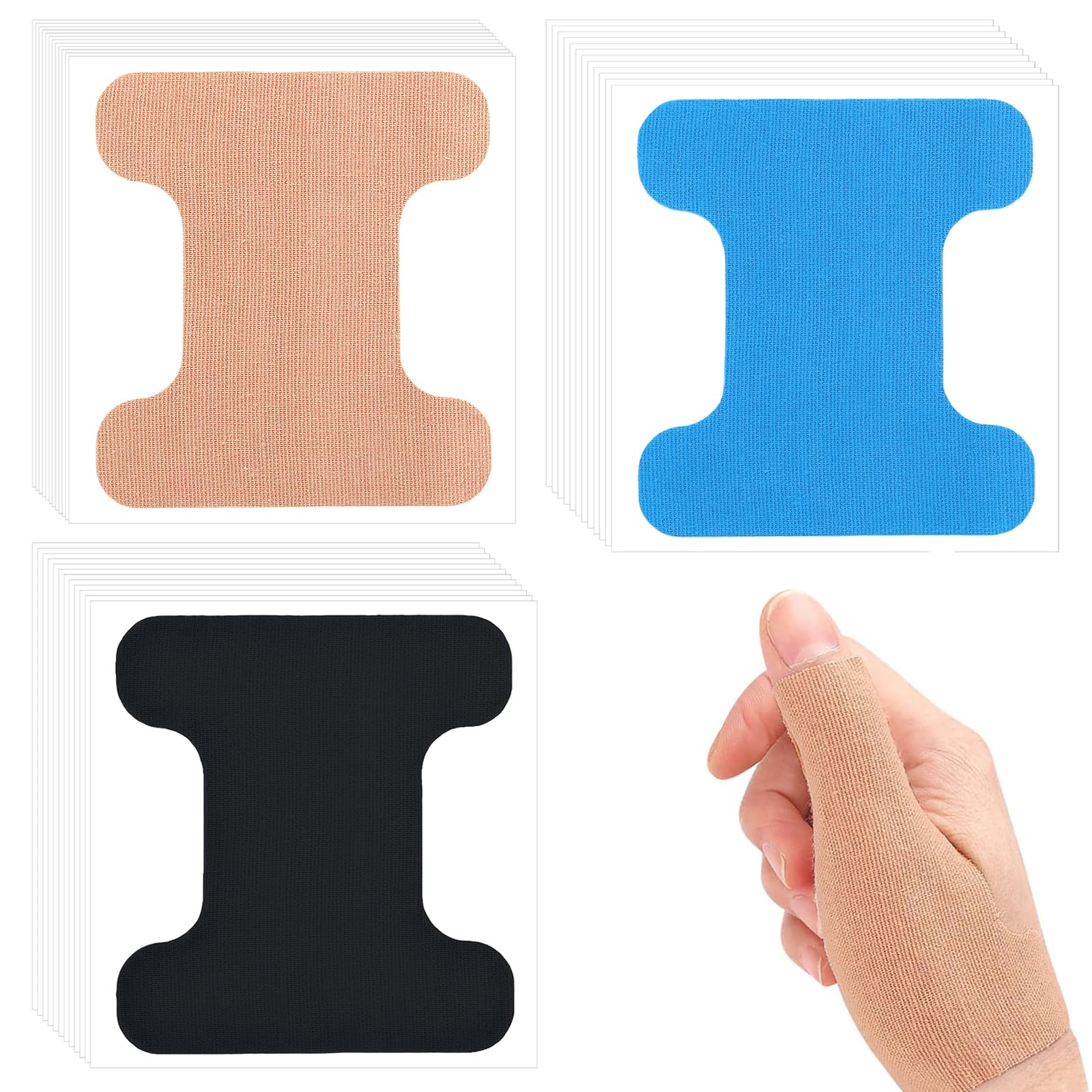 36 nastri kinesiologici, design pretagliato, materiale delicato sulla pelle, elasticità flessibile, per attività sportive e supporto quotidiano del corpo