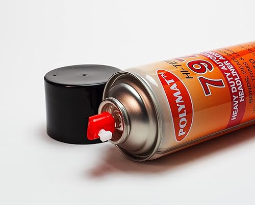 Miniatura 2 de Polymat Adhesivo de pegamento en aerosol de alta temperatura 797 une polietileno a metal