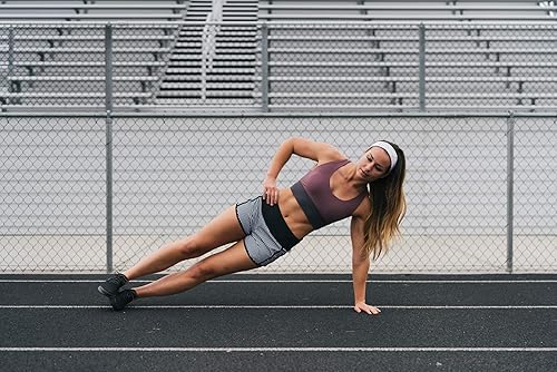 Miniatura 97 de Maven Thread 4" Wide Workout Headbands for Women – Non-Slip Sweatbands for Gym, Running & Yoga Urbano