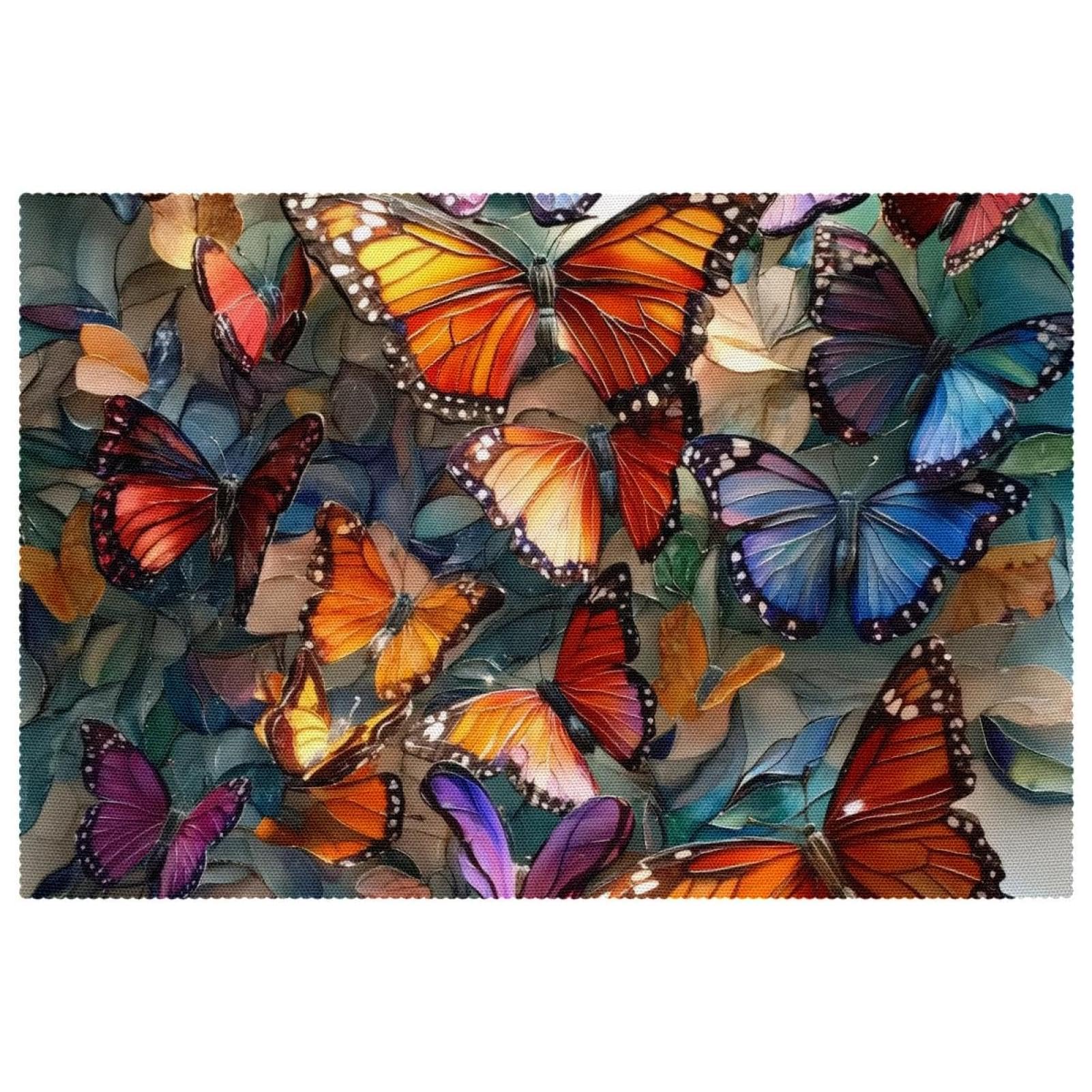 Set de table papillon pour décorer vos repas de jardin en famille