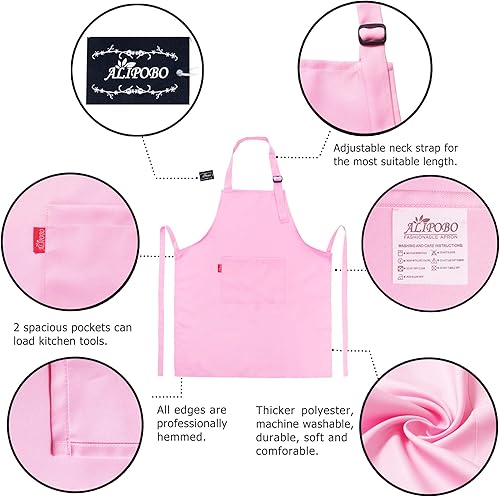 Miniatura 3 de Juego de delantal y gorro de chef Alipobo para niños