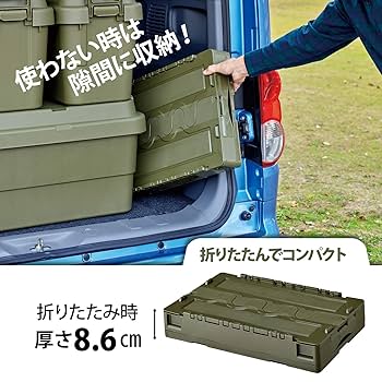 Amazon.co.jp: リス 収納ケース・ボックス 折りたたみコンテナ