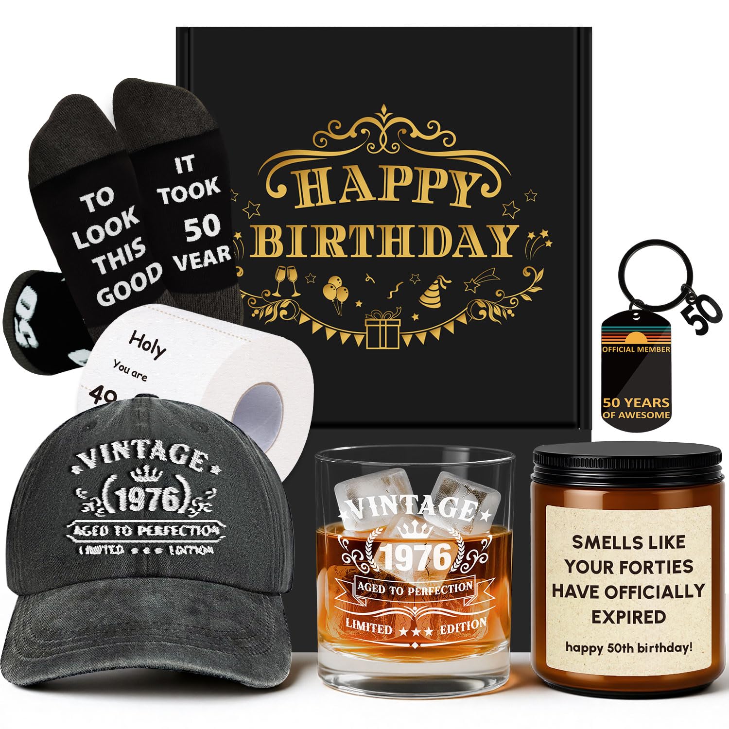 Cadeaux d'anniversaire pour homme de 50 ans : la surprise vintage 1976 idéale