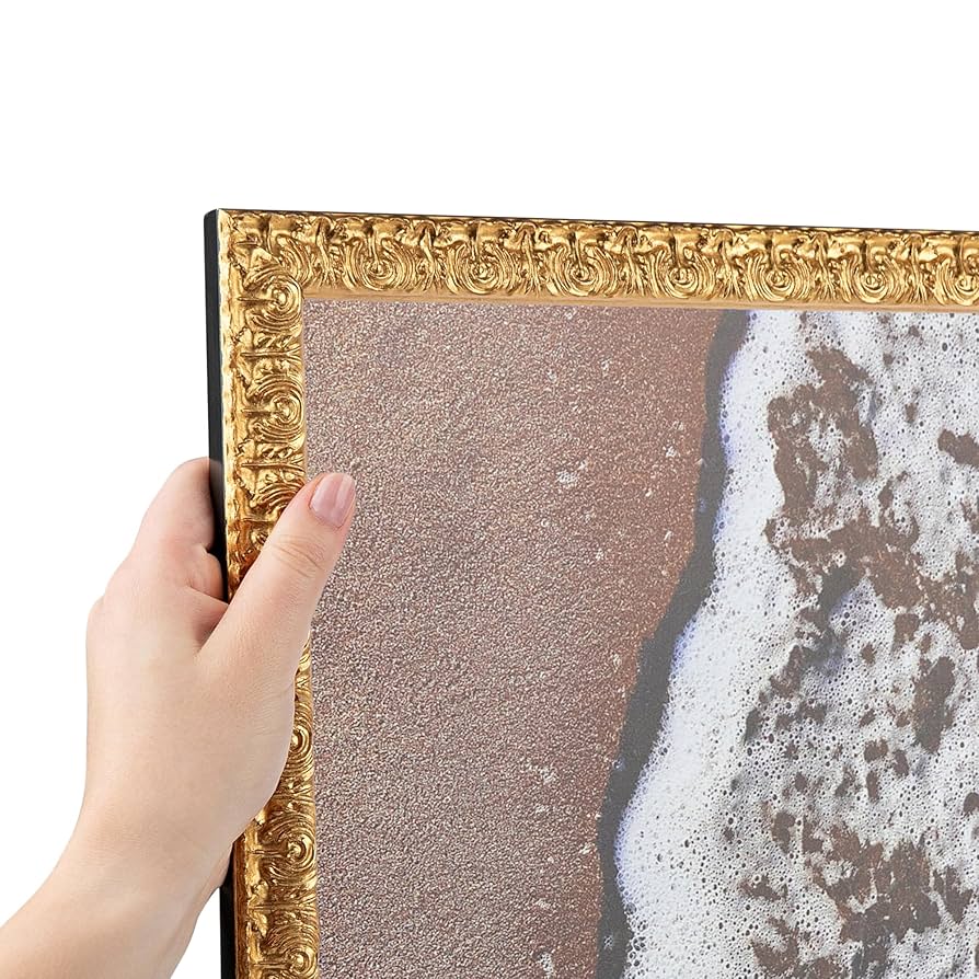 Amazon.co.jp: ArtToFrames 5x5インチ ゴールド写真フレーム