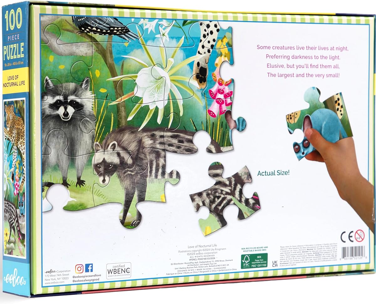Eeboo Piece and Love Jigsaw Puzzles view 2