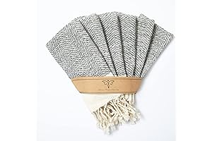 Smyrna Turkish Cotton Herringbone Kitchen Dish Towels