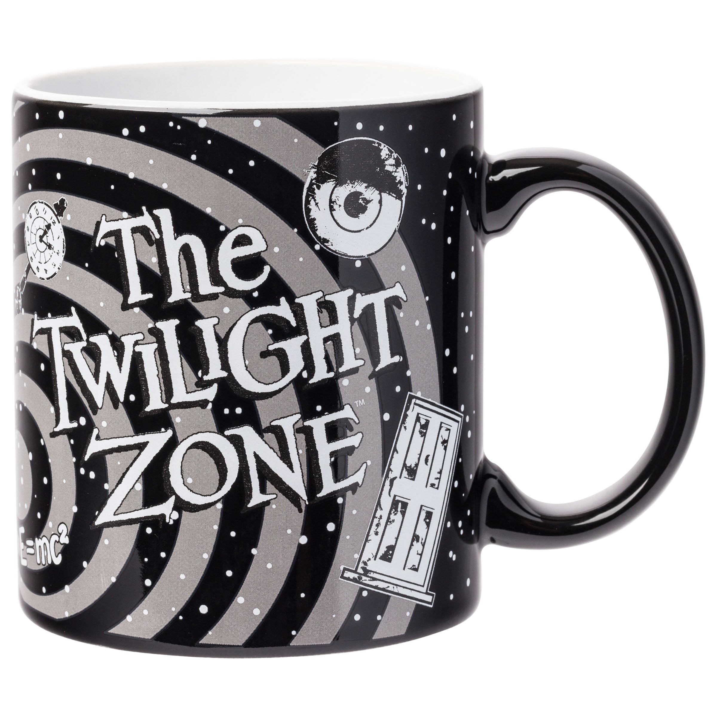 The Twilight Zone Logo Icons Space 20oz Ceramic Mug
