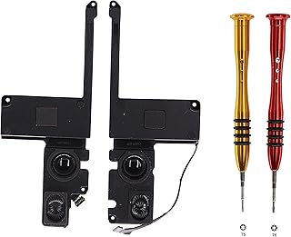 Built-in Left & Right Speaker Replacement Compatible with MacBook Pro 15-inch A1398 Mid 2012 2014 2015 Early 2013-923-0660 609-0339-A,Including Premium Tool Kit T5 T6 Screwdriver