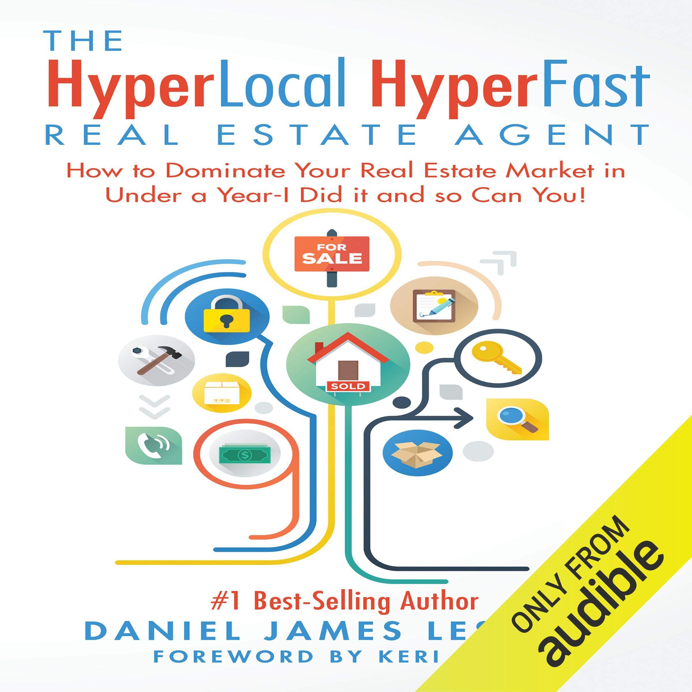 Cover art for The HyperLocal HyperFast Real Estate Agent: How to Dominate Your Real Estate Market in Under a Year - I Did It and So Can You!