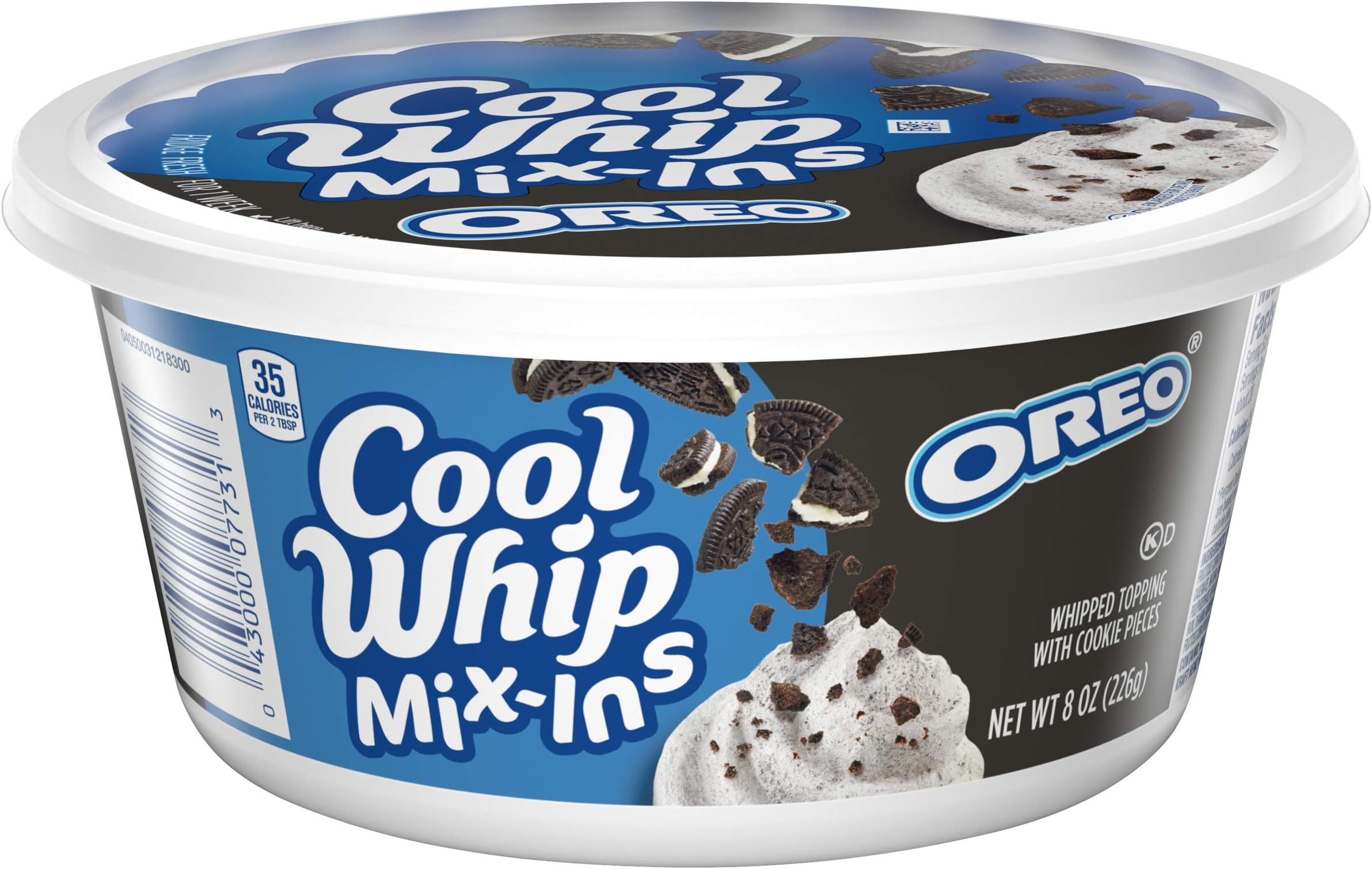 Cool Whip Mix-Ins Oreo Whipped Topping (8 oz Tub)