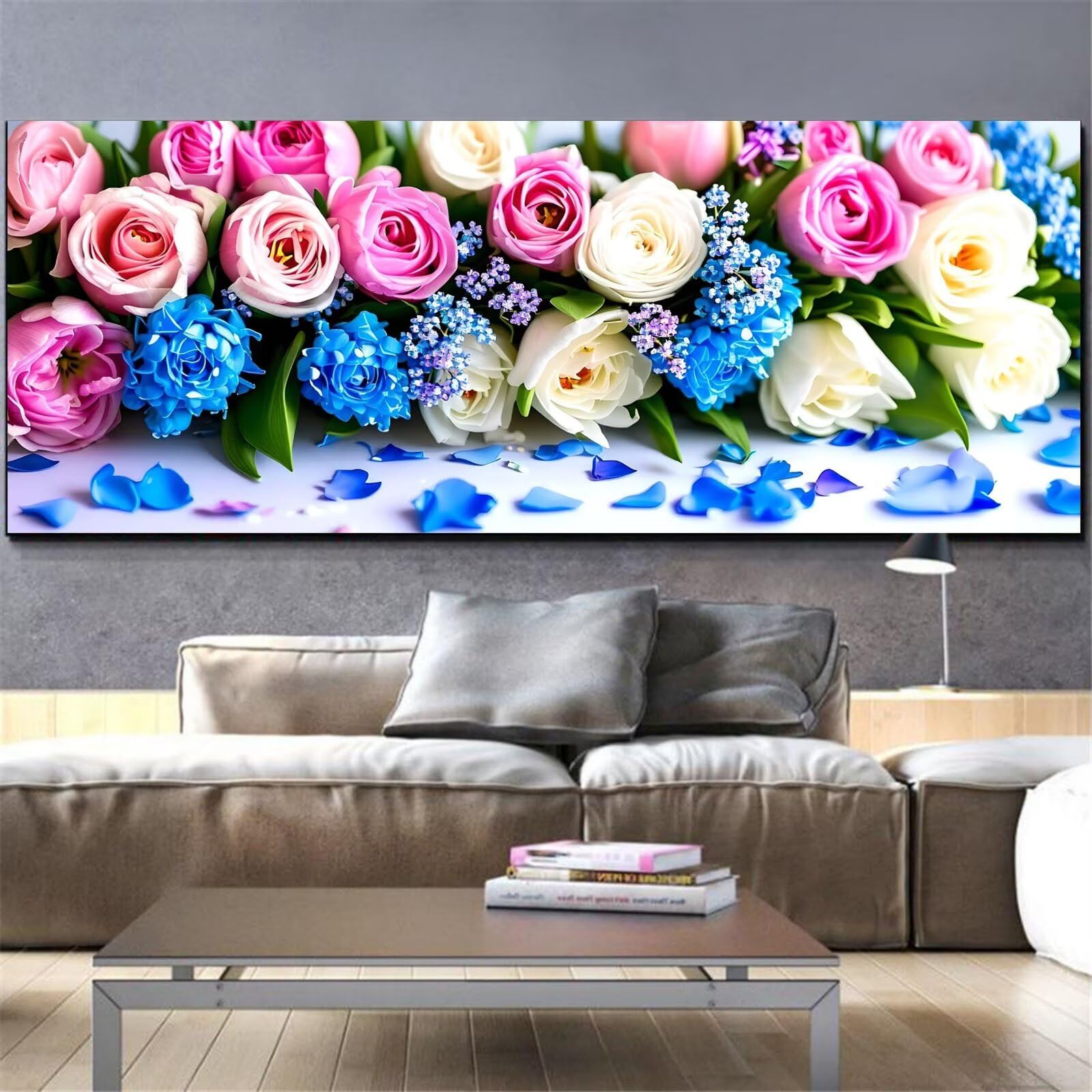 Peinture diamant kit complet pour décorer un grand mur vide facilement - 8