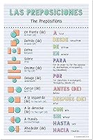 Vista 8 de Quarterhouse Juego de 11 póster de verbos en español y vocabulario para principiantes (juego H), materiales de aprendizaje en español