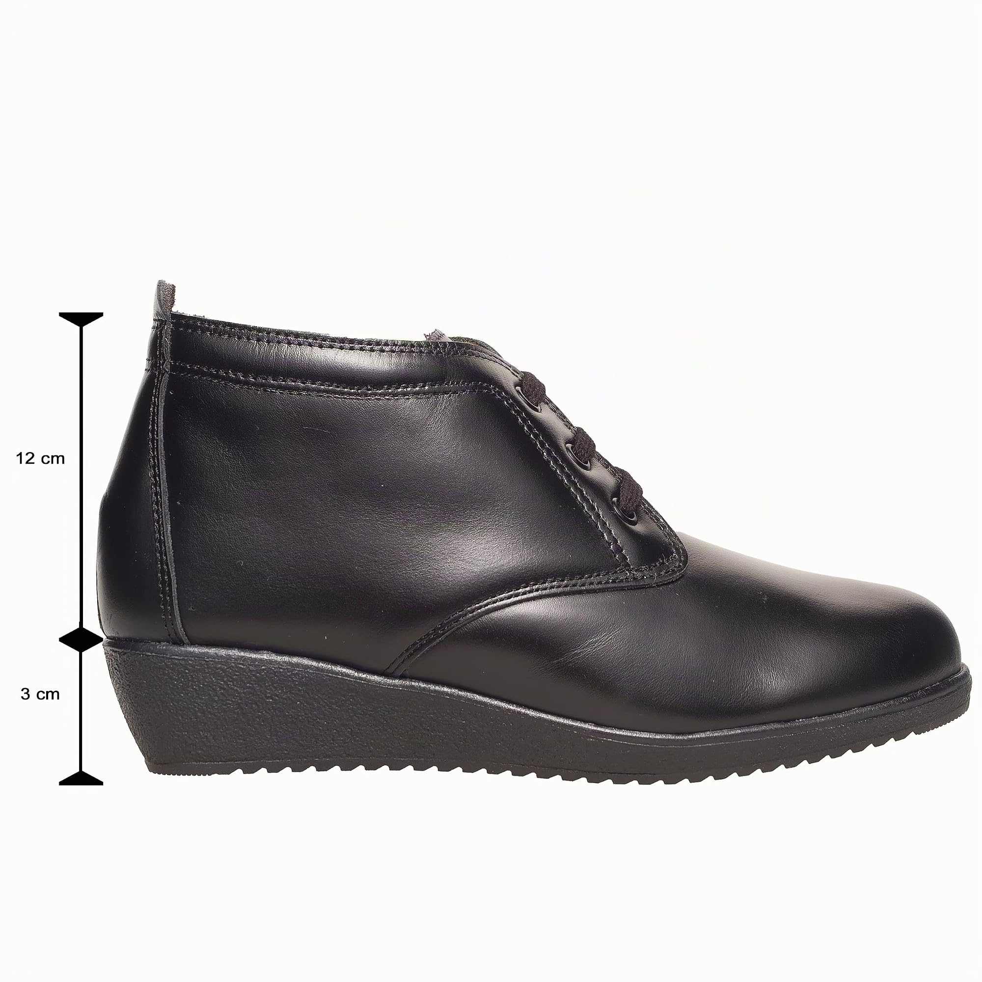 Botines mujer de piel con tacón o plataforma Botín cómodo de invierno y otoño Calzado artesanal de España tipo cuña o camperos en ante y cuero Elegantes e informales
