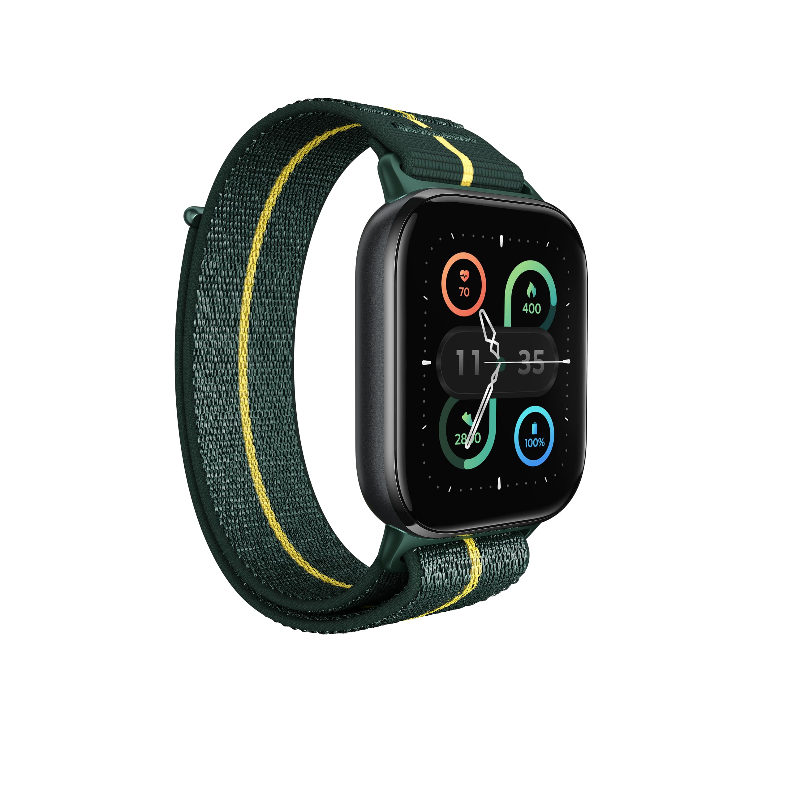 Motorola Watch Fit, Pantalla de 1,9", Resistente al Agua, Seguimiento de Actividades, duración Muy Larga, Pantone Trekking Green (Verde)