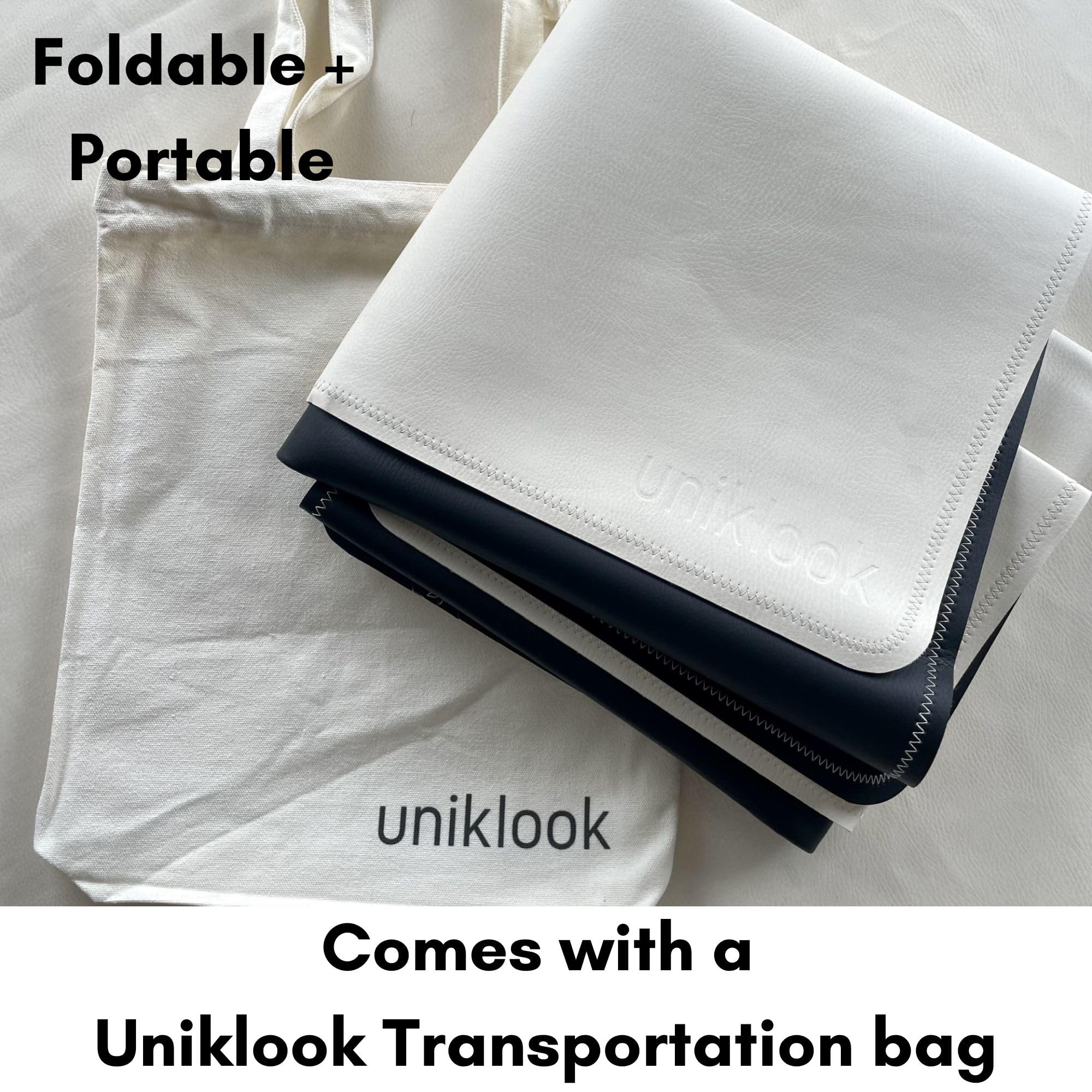Amazon.com: Uniklook Mat – 39”x39” Square | Luxurious, Faux
