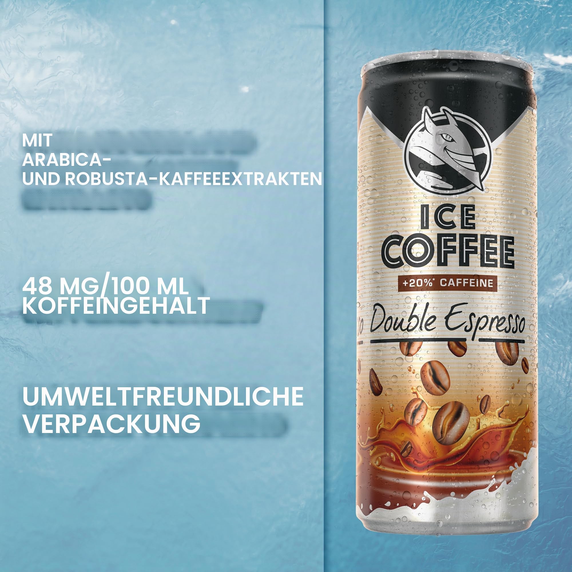 HELL ENERGY Coffee Double Espresso (24 x 250 ml)