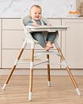 Skip Hop chaise haute bébé 4-en-1 convertible, EON, Avoine