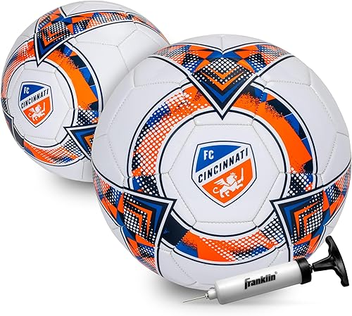 Miniatura 25 de Franklin Sports Pelotas de fútbol oficiales del equipo MLS - Balones de fútbol oficiales tamaño 5 - Balón de fútbol de tamaño y peso reglamentario