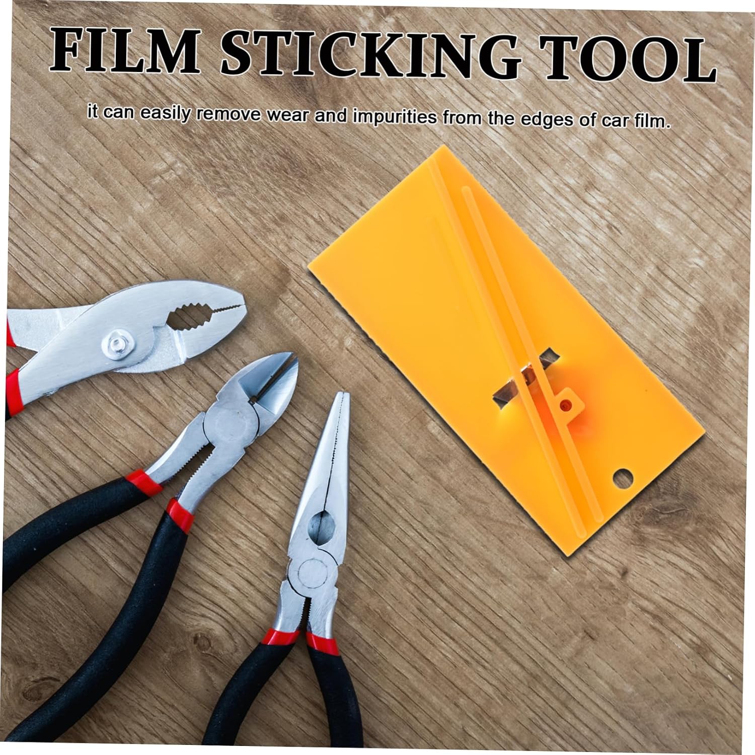 TIDTALEO Car Window Tinting Tool Kit Vinyl Wraps Applicator Tint Film Scraper Squeegee for Vinyl