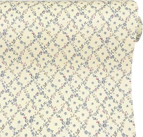 Miniatura 10 de Yifely Sunmer Blooms - Revestimiento de papel decorativo para cajones y estantes, autoadhesivo, decoración de armario de almacenamiento de 17.7