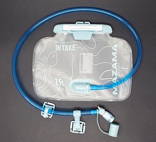 Miniatura 3 de Intake NXT - Bolsa de hidratación lumbar (1.5 litros), sin BPA, a prueba de fugas, depósito de repuesto de paquete de hidratación para senderismo,