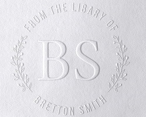 Miniatura 9 de Velaris - Sello de biblioteca personalizado de Ex-Libris, madera personalizada o autoentintado, 7/8" x 2 3/8"