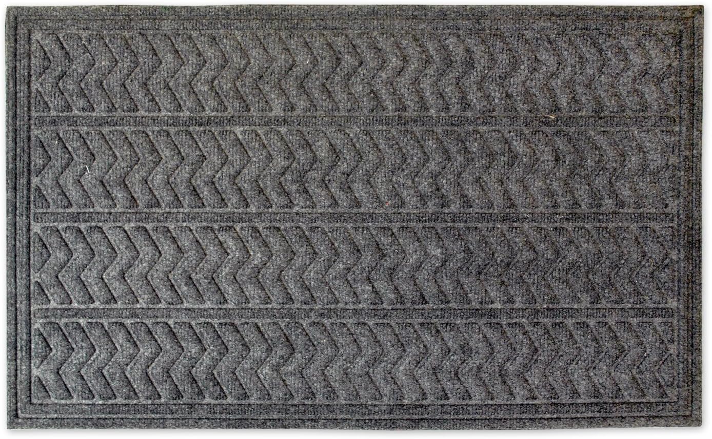 DII Hog Mat Doormat, Chevron, 18 x 30"