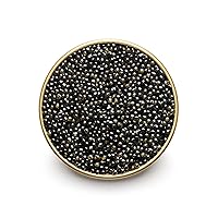 Vista 2 de MARKY'S Hackleback Black American Caviar – 1.75 oz / 50 g – Huevas negras Malossol Premium – GARANTIZADO POR LA NOCHE