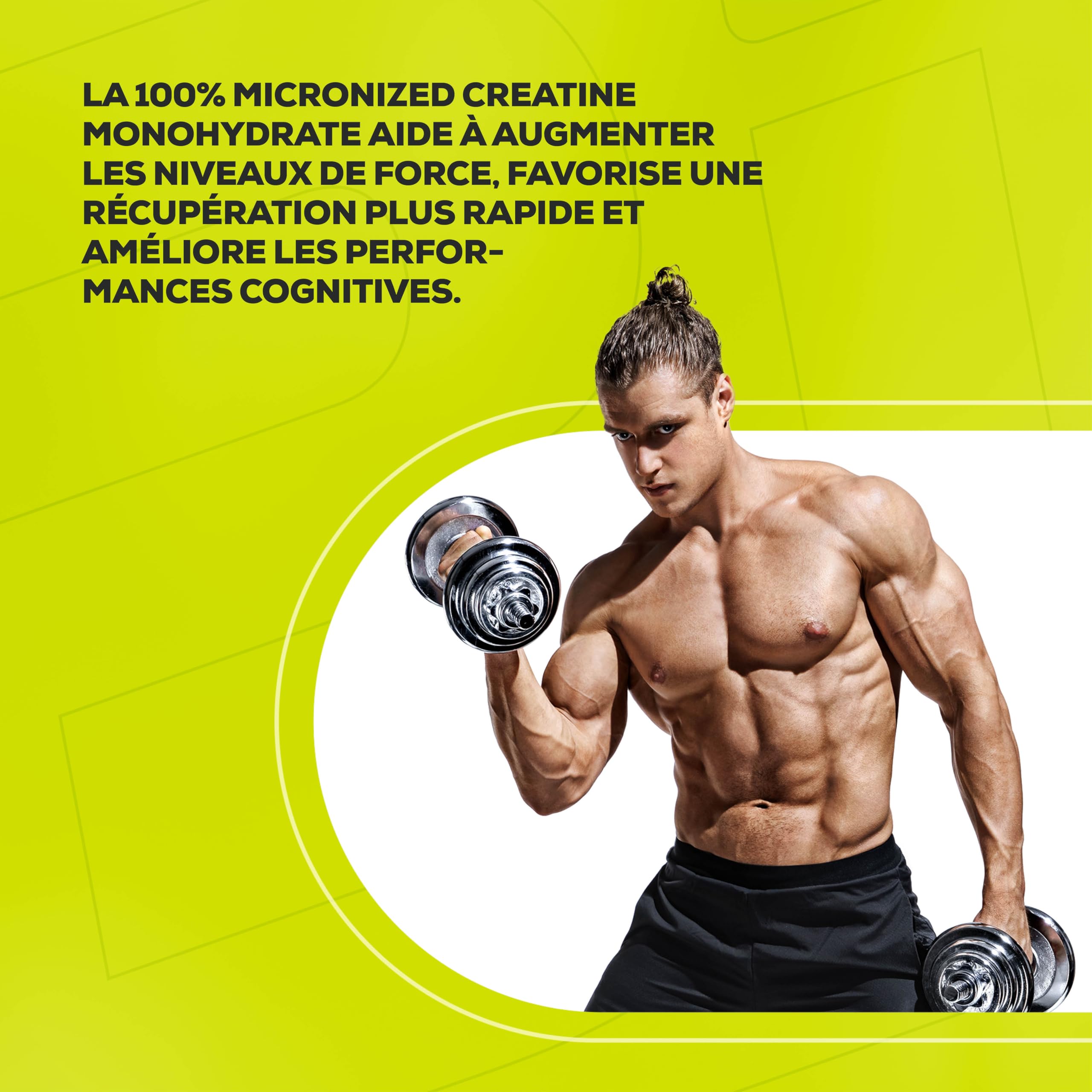 BioTechUSA 100% Creatine Monohydrate | Créatine de qualité pharmaceutique | Micronisée | Végétalienne | Sans gluten, 500 g, Non aromatisé