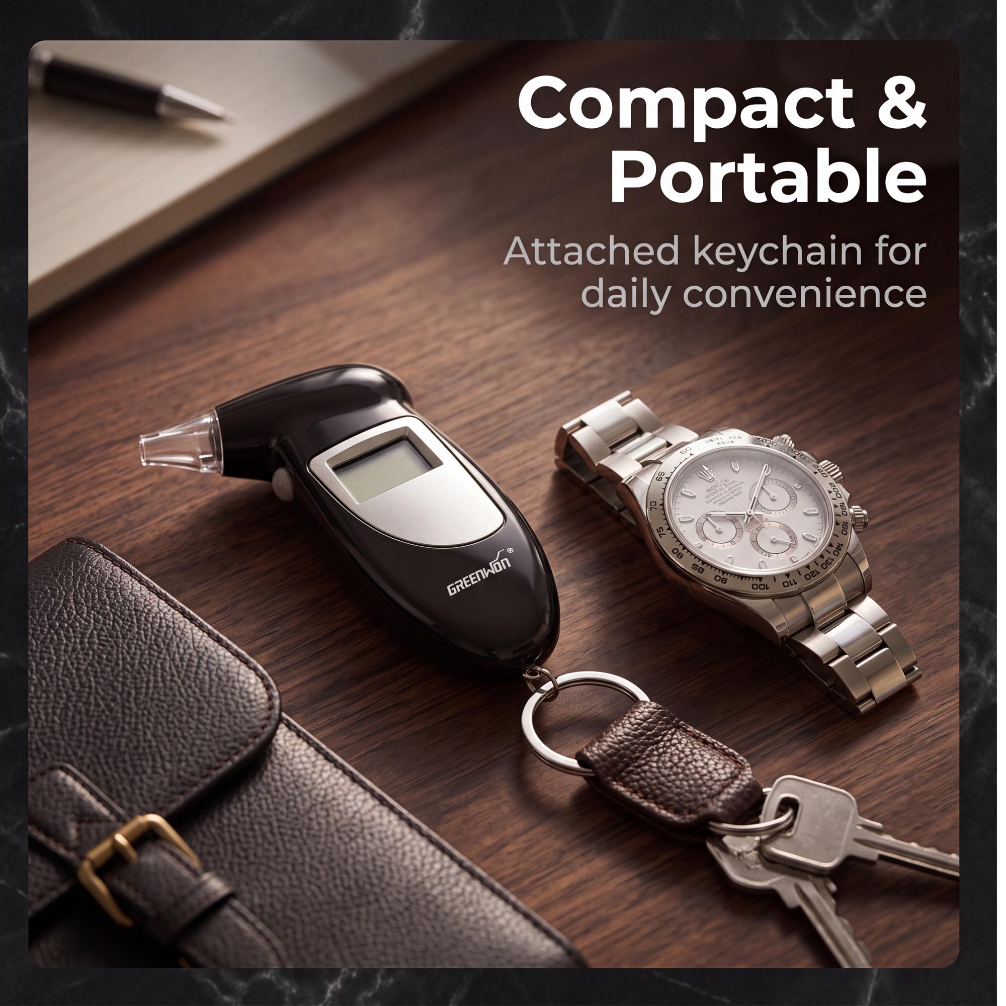 【takeCBDlab】計5ml Amazon.com: GREENWON Battery Powered Breathalyzer Keychain Digital
