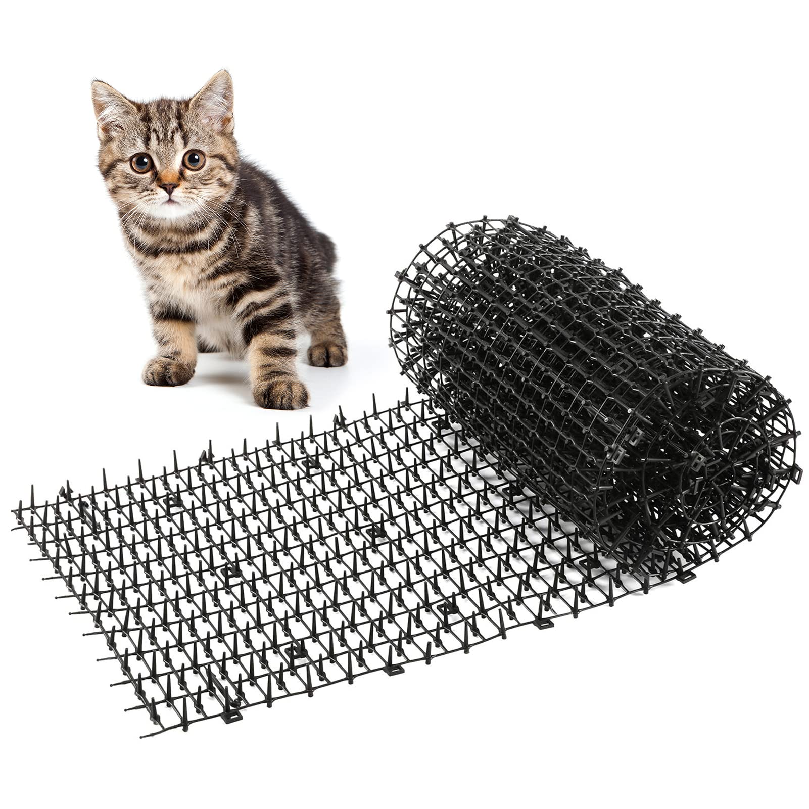 Cooltop Cat Scat Roll with Spikes for Cats Dog Digging Cat Deterrent