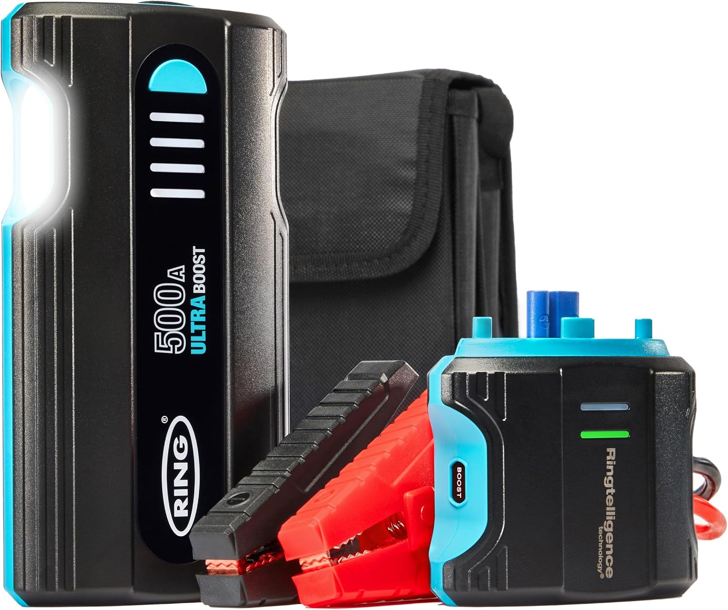 RING ULTRABOOST 500A Car Battery Jump Starter Power Pack