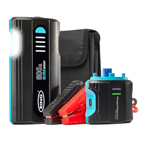 RING ULTRABOOST 500A Car Battery Jump Starter Power Pack |