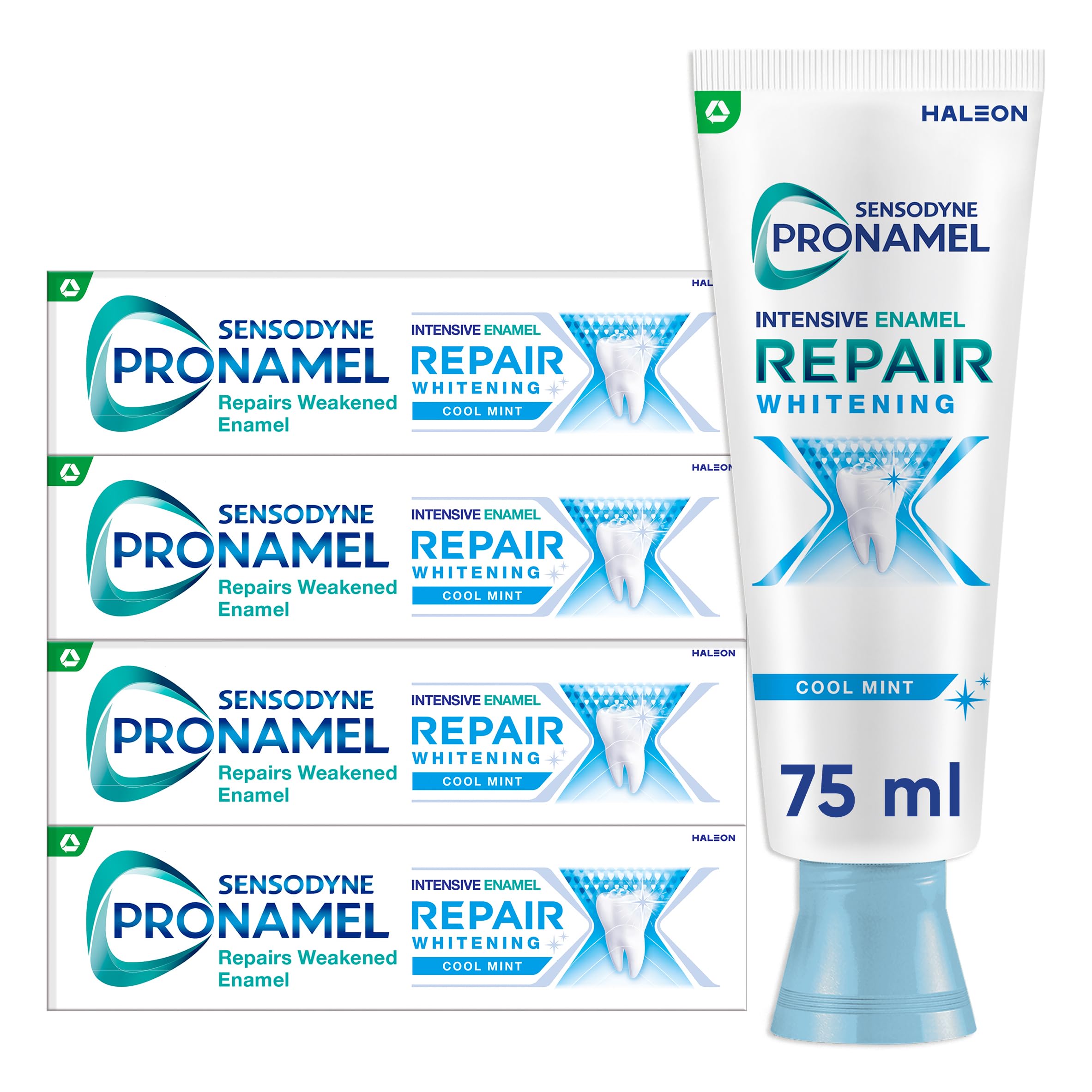 SENSODYNE PRONAMEL Intensive Enamel Repair WHITENING 4 x 75 ml
