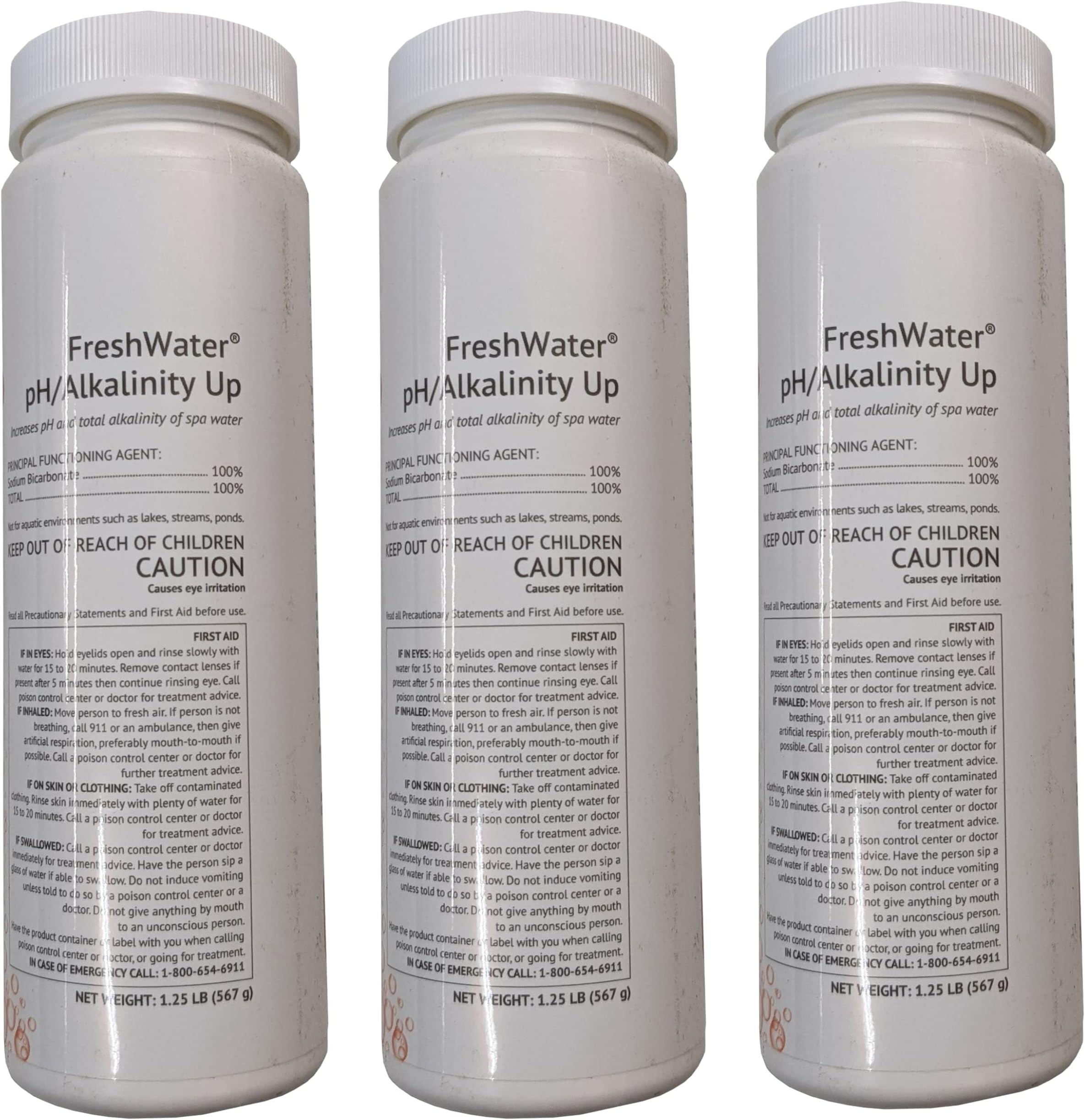 Hot Spring 76757 Freshwater PH Alkalinity Up PH Balancer 3PK