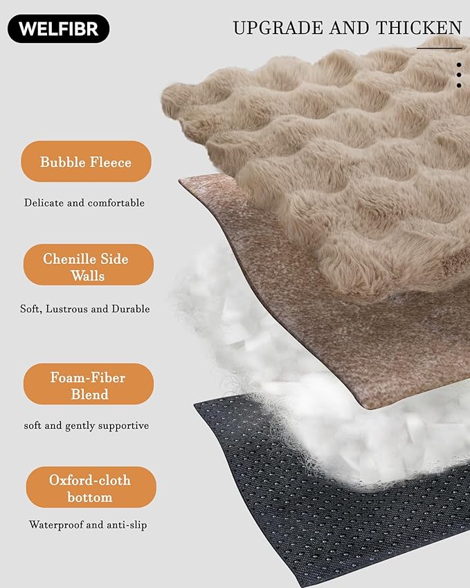 Cama Sofá para Perro Grande con Funda Lavable y Base Antides miniatura 5